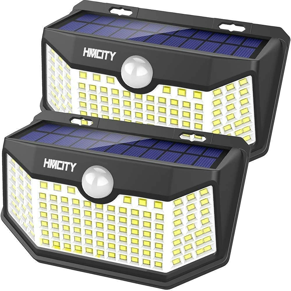 120-LED Motion Sensor Solar Light 2-Pack: $13