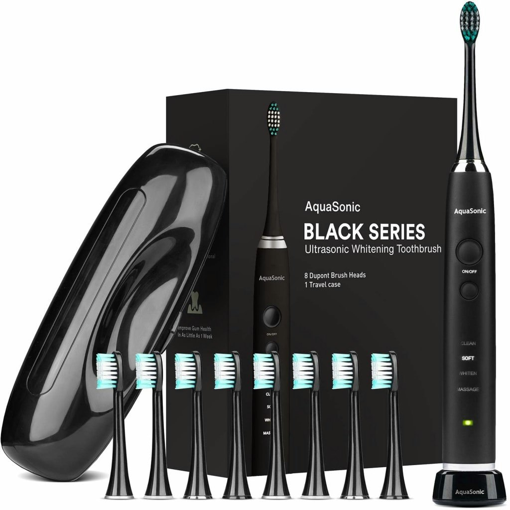 Aquasonic Black Series Ultra Whitening Toothbrush: $30 Aquasonic Black Series Ultra Whitening Toothbrush: $30