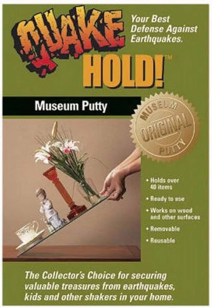 Quakehold! Museum Putty : $4.48 Quakehold! Museum Putty : $4.48