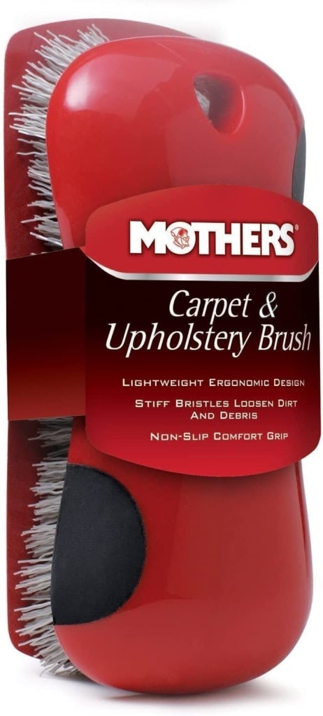Mothers Stiff Bristle Carpet and Upholstery Cleaning Scrub Brush: $7.55