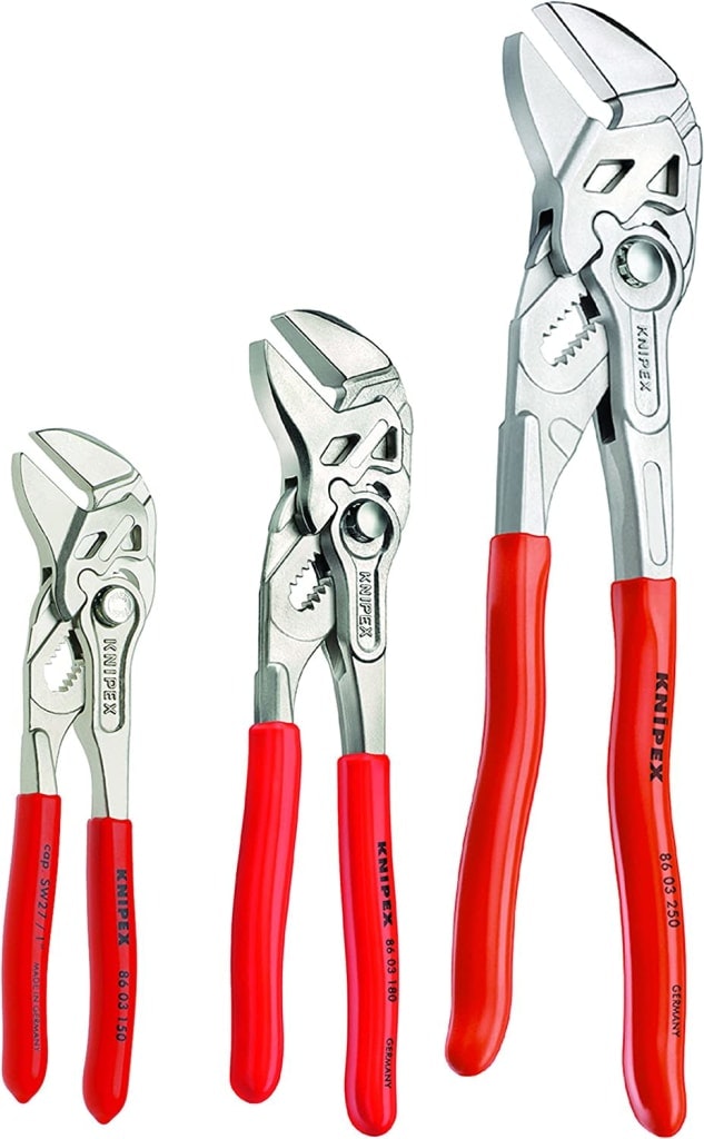 Knipex Tools 3-Piece Pliers Wrench Set: $125 Knipex Tools 3-Piece Pliers Wrench Set: $125