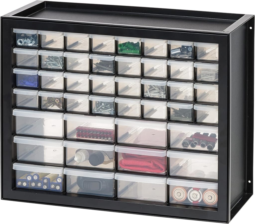 IRIS USA 44-Drawer Parts and Hardware Cabinet: $33 w/ Prime