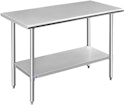 Rockpoint 48" x 24" Stainless Steel Table for $85 + free shipping
