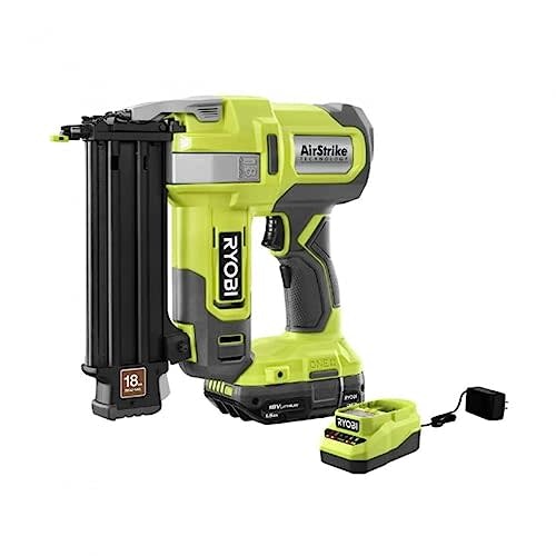 RYOBI 18V ONE+ AirStrike 18GA Brad Nailer Kit (Bulk Packaged) P321K: $158.49