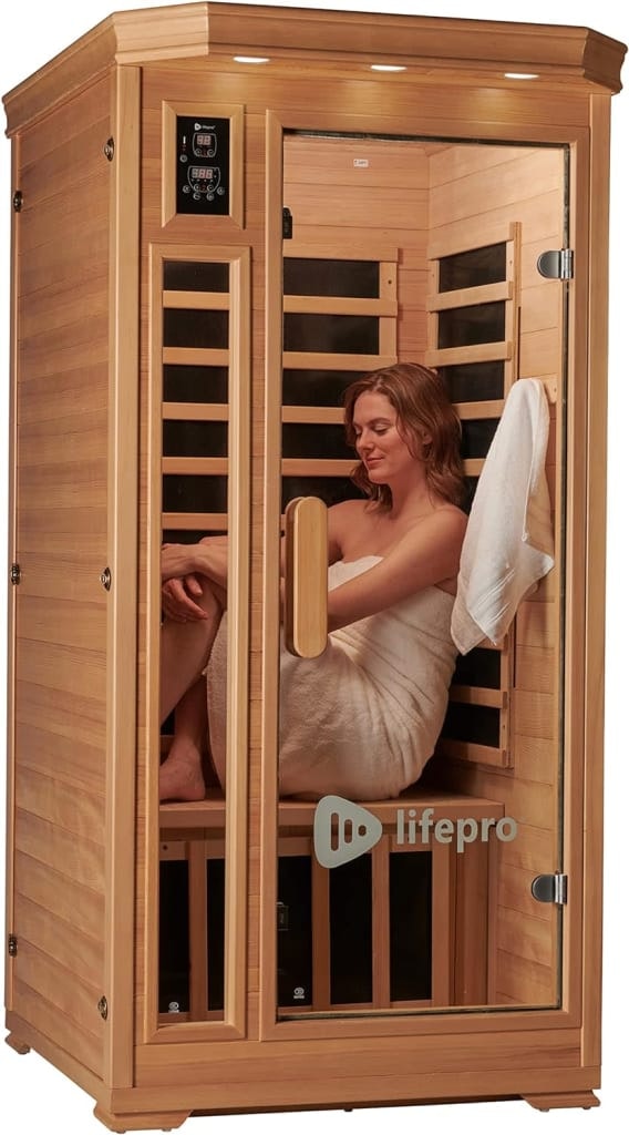 LifePro 1 Person Far Infrared Sauna: $1,400