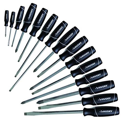 Husky 15-Piece Screwdriver Set: $25