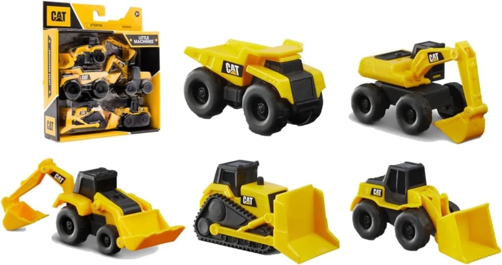 Caterpillar CAT Construction Little Machines 5-Pack: $4.72 via Sub & Save Caterpillar CAT Construction Little Machines 5-Pack: $4.72 via Sub & Save