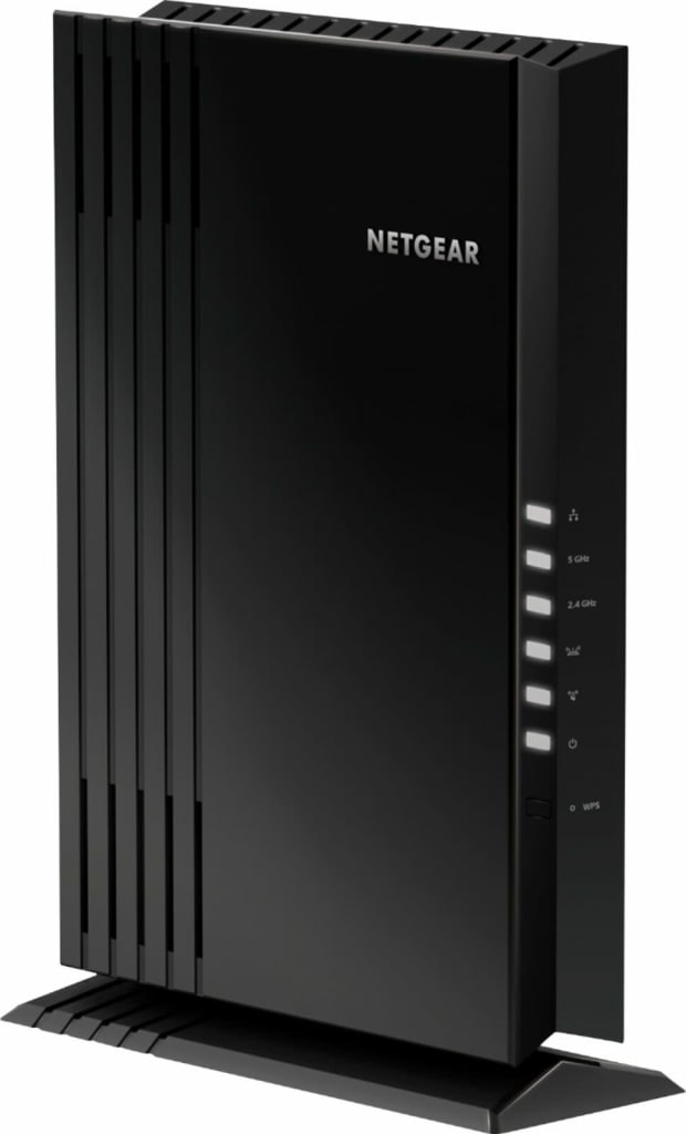 Netgear AX1800 Dual-Band WiFi 6 Mesh Range Extender: $81