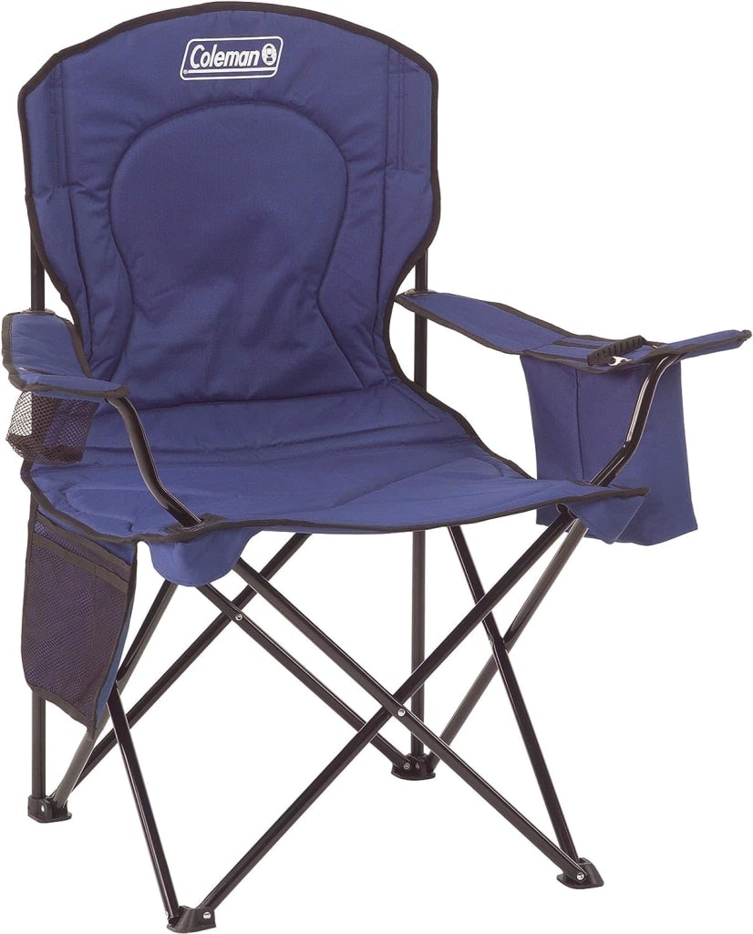 Coleman Portable Camping Chair w/ 4-Can Cooler: $40 Coleman Portable Camping Chair w/ 4-Can Cooler: $40