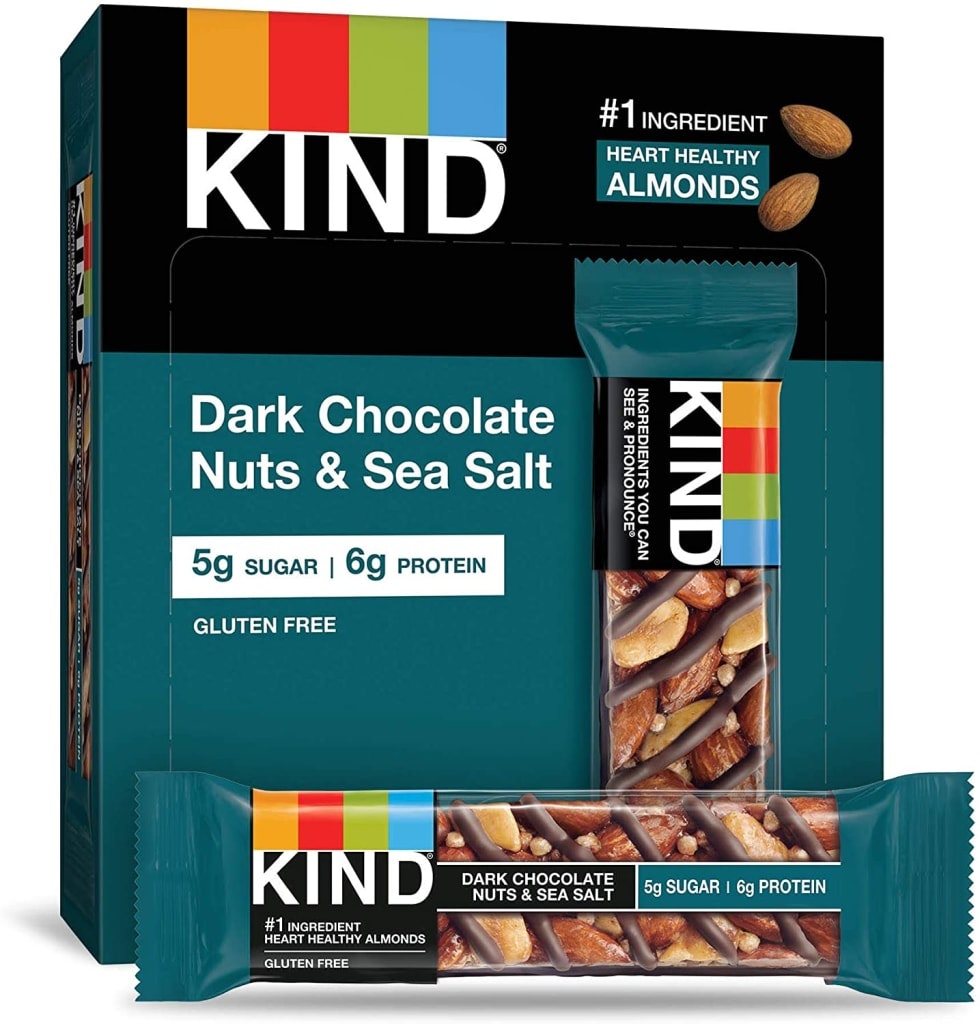 Kind Dark Chocolate Nuts & Sea Salt Bar 12-Pack: $9 w/ S&S