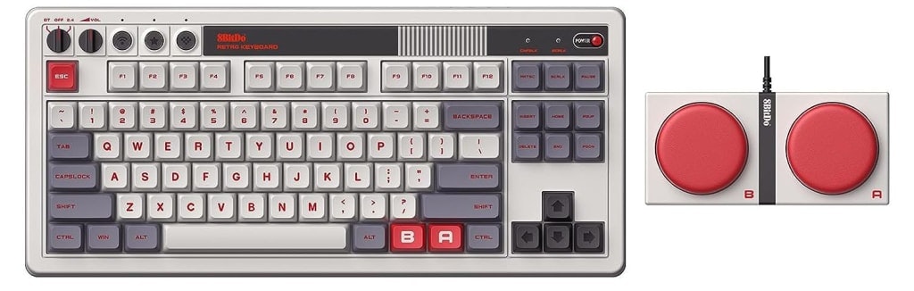 8Bitdo Retro Mechanical Keyboard: $51