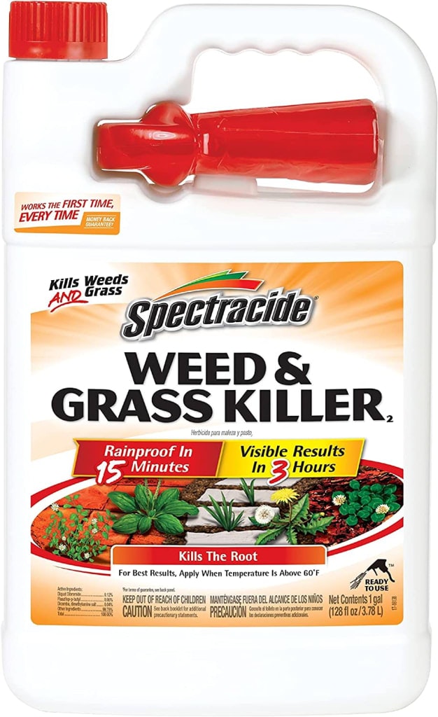 Spectracide Weed And Grass Killer 1-Gallon Bottle: $3.91