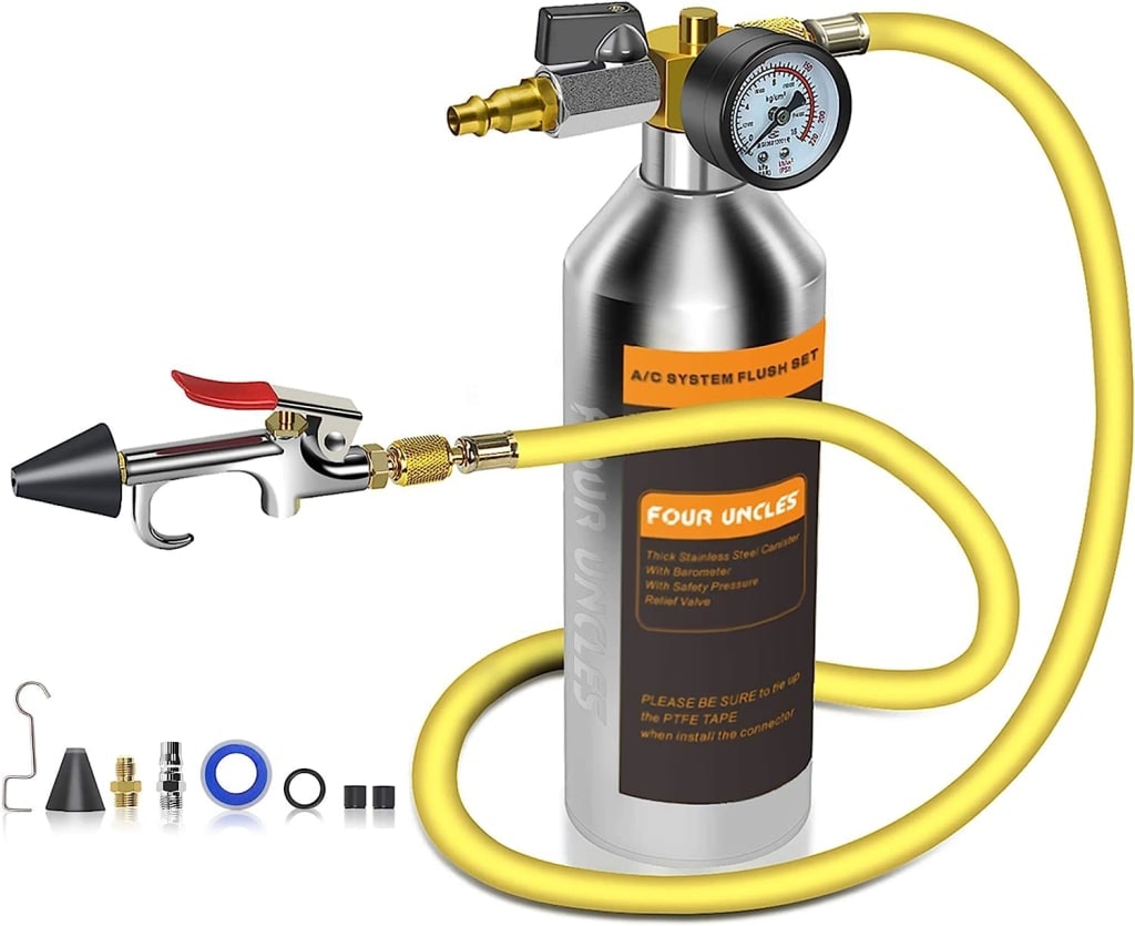 Four Uncles Ironcube A/C Flush Kit: $25.99 w/ Prime