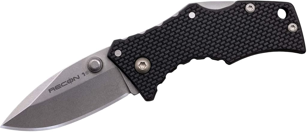 Cold Steel Micro Recon 1 Tactical Folding Knife: $18