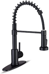 Wewe Kitchen Faucet with Pull Down Sprayer for $28 + free shipping w/ Prime