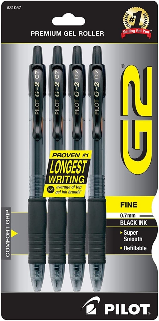 Pilot G2 Premium Gel Roller Pen 4-Pack: $5.53 Pilot G2 Premium Gel Roller Pen 4-Pack: $5.53