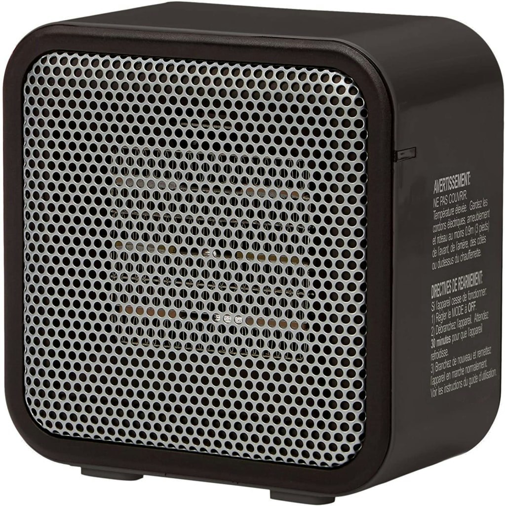 Amazon Basics Ceramic Space Heater: $9.36