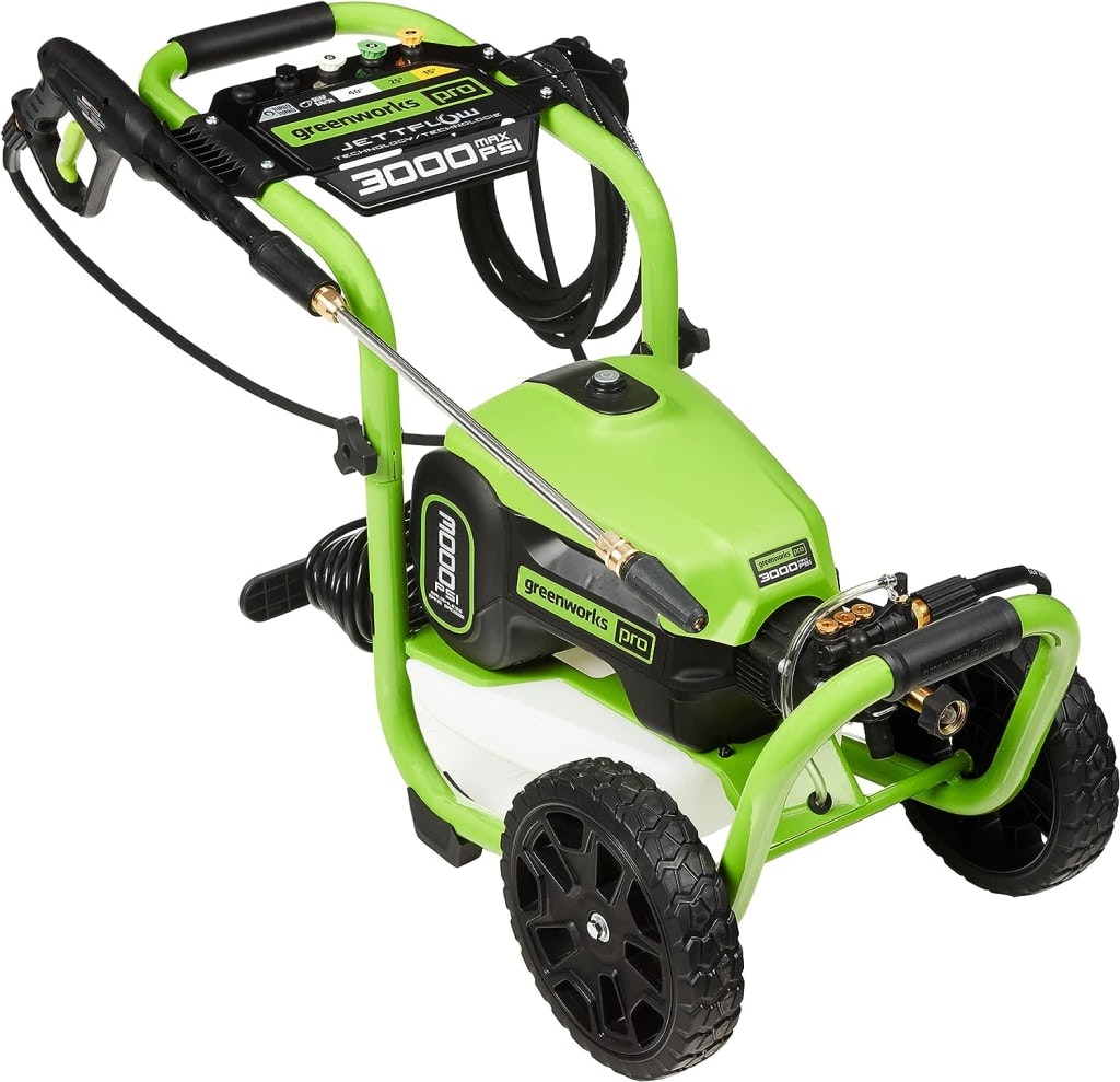 Greenworks 3000 PSI TruBrushless Electric Pressure Washer: $313