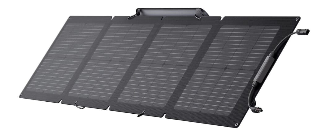 Certified Refurb EcoFlow 110W Portable Solar Panel: $109