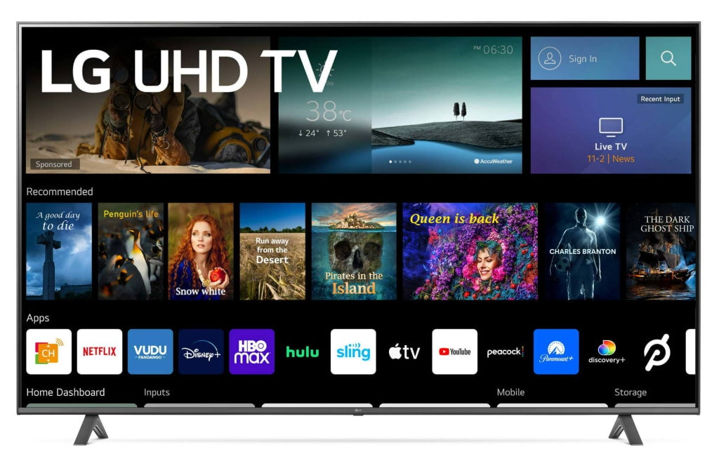 LG 70UQ7070ZUD 70" 4K HDR LED UHD Smart TV: $368 LG 70UQ7070ZUD 70" 4K HDR LED UHD Smart TV: $368