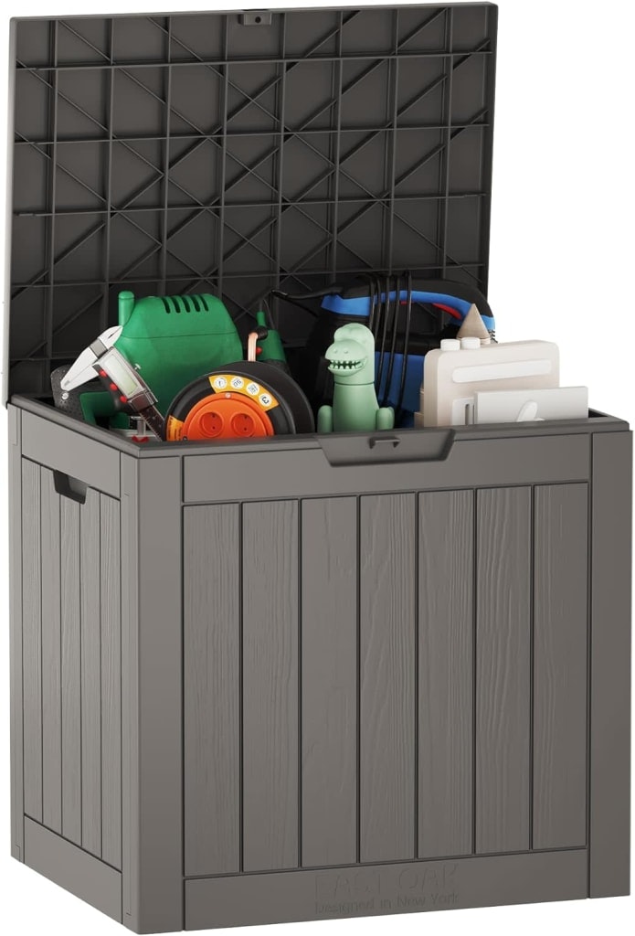 East Oak 31-Gallon Deck Box: $25