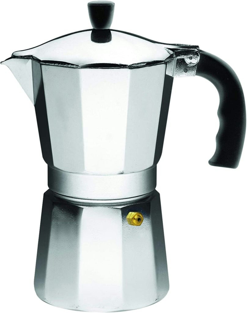Imusa Aluminum Stovetop 6-Cup Espresso Maker: $8.62