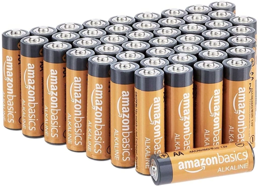 AmazonBasics AA Batteries 48-Pack: $12 via Sub & Save