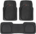 Motor Trend FlexTough Contour Heavy Duty Rubber Floor Mats for $30 w/ Prime + free shipping