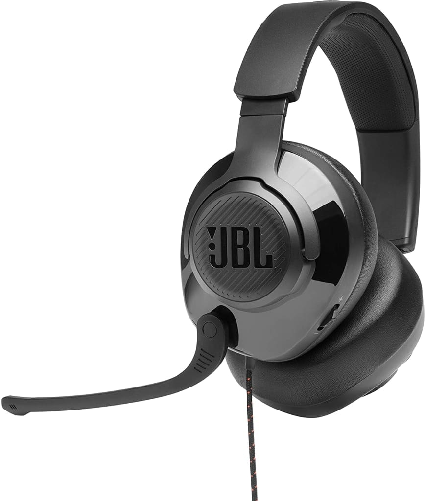 JBL Quantum 300 Wired Over-Ear Gaming Headphones: $50