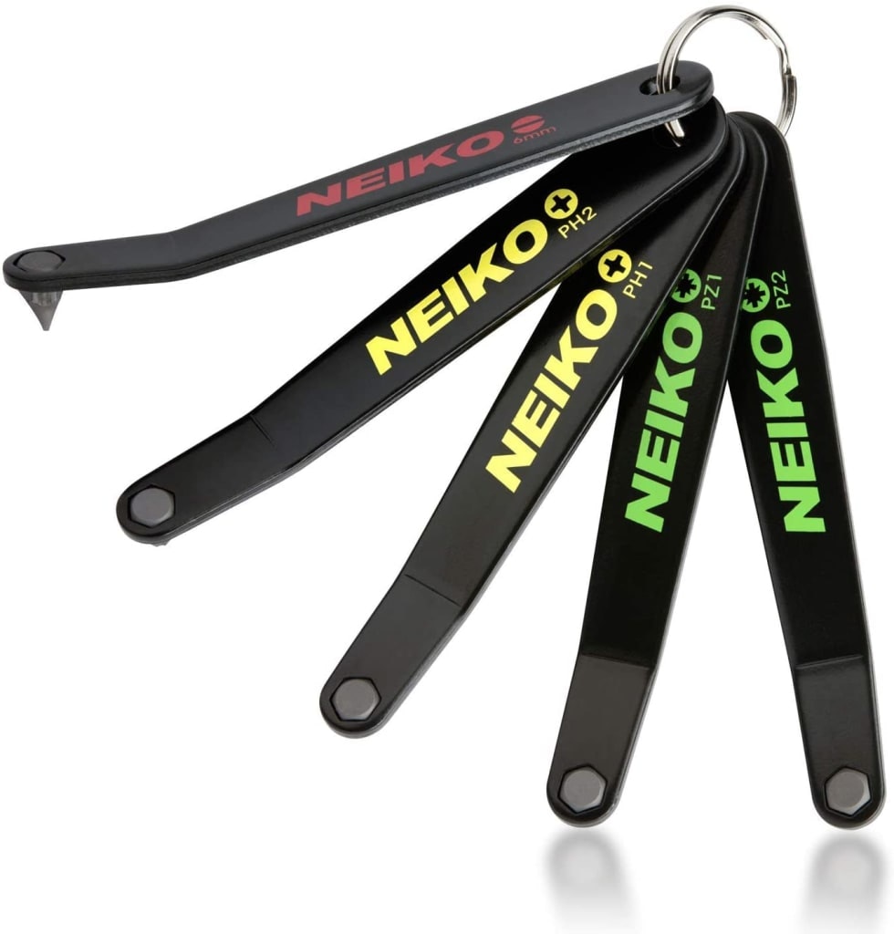Neiko 5-Piece Ultra Low Profile Offset Screwdriver Set: $8.55 Neiko 5-Piece Ultra Low Profile Offset Screwdriver Set: $8.55