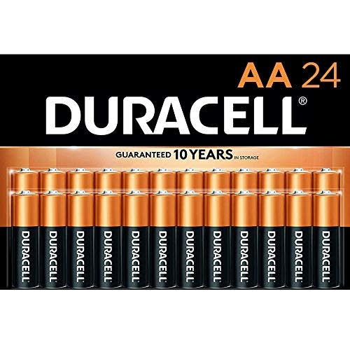 Duracell CopperTop AA Alkaline 24-Count Batteries: $11 via Sub & Save