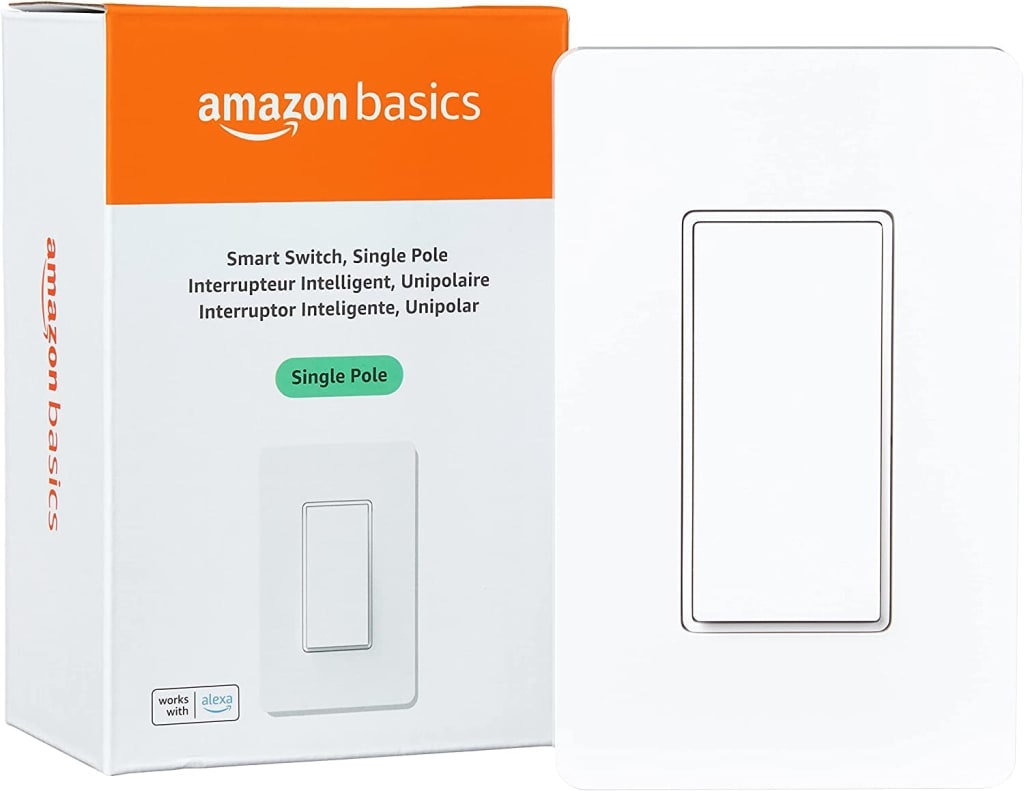 Amazon Basics Single Pole Smart Switch: $14 w/ Prime Amazon Basics Single Pole Smart Switch: $14 w/ Prime