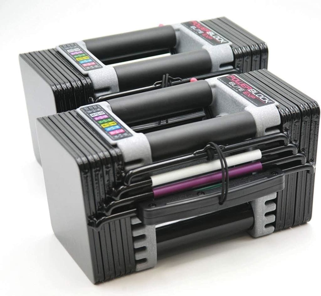 PowerBlock Elite EXP Adjustable Dumbbells: $299.98 PowerBlock Elite EXP Adjustable Dumbbells: $299.98