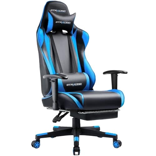 Gtracing Gaming Chair with Footrest: $70 Gtracing Gaming Chair with Footrest: $70