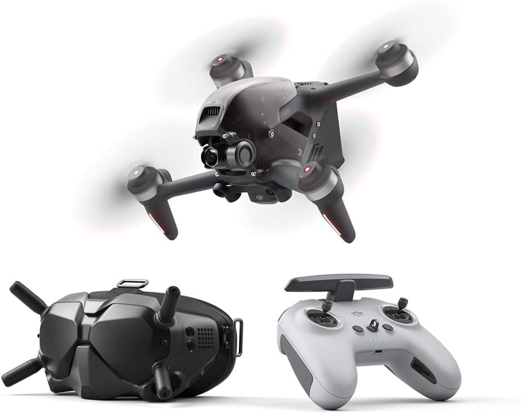 Open Box DJI FPV Combo Drone with Remote Control and V2 Goggles: $551.65 Open Box DJI FPV Combo Drone with Remote Control and V2 Goggles: $551.65