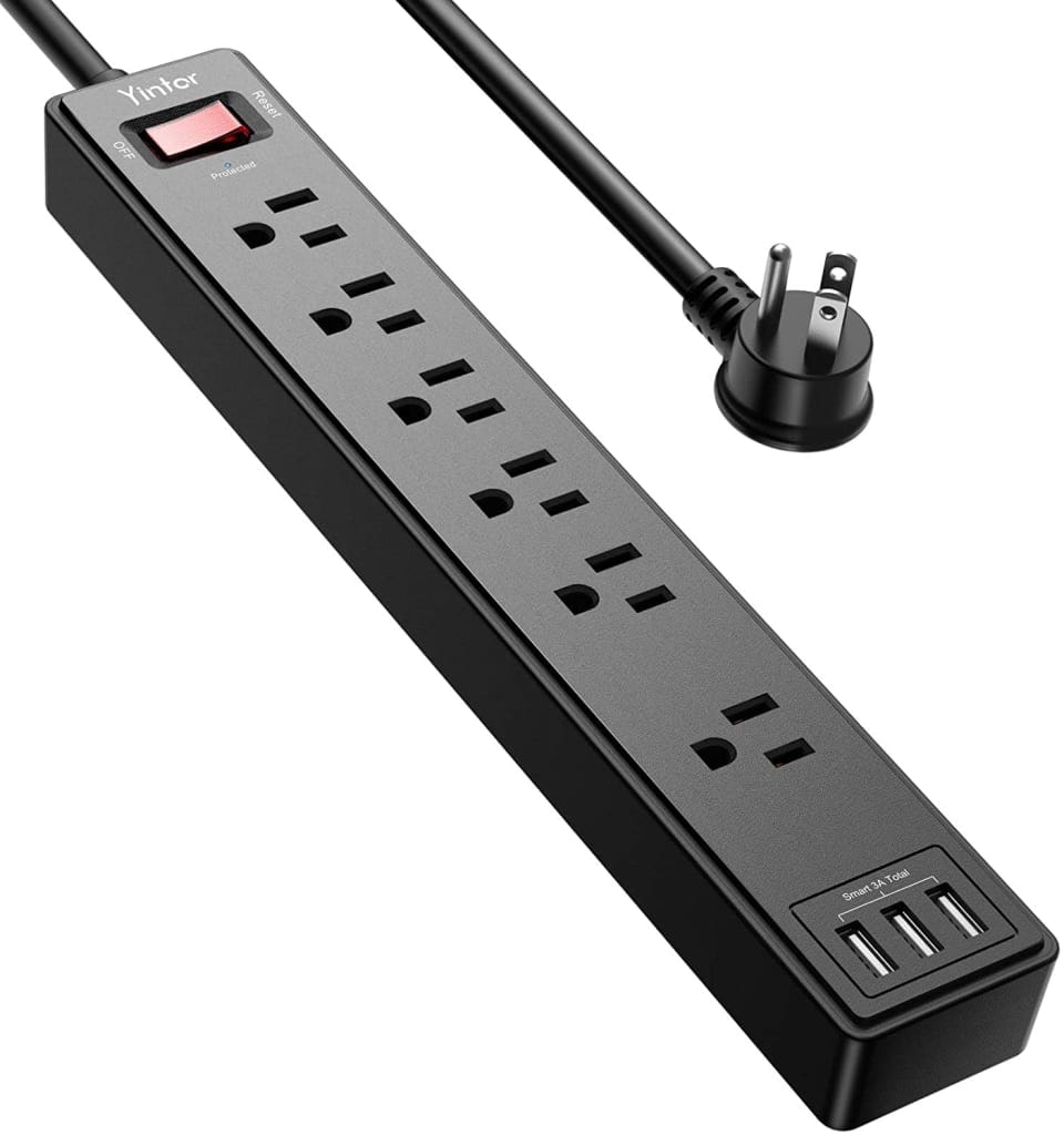 6-Outlet Surge Protector Power Strip : $9.97 6-Outlet Surge Protector Power Strip : $9.97