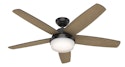 Hunter Avia 52" Ceiling Fan w/ LED Light Kit & Remote for $130 + free shipping