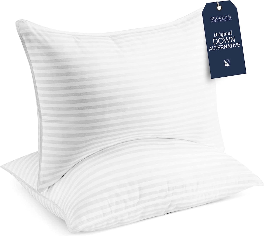 Hotel Collection Queen Bed Pillows 2-Pack: $40 w/ Prime Hotel Collection Queen Bed Pillows 2-Pack: $40 w/ Prime