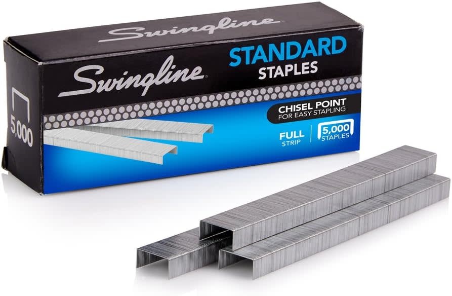 Swingline Staples 5,000-Count Box: $2.37