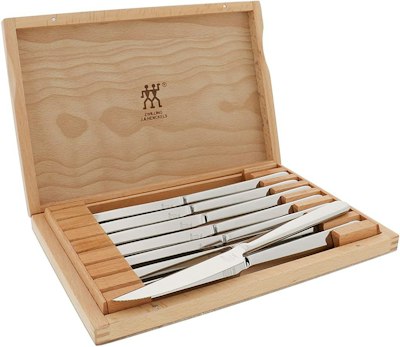 Zwilling 8-Piece Steak Knife Set w/ Presentation Box for $38 w/ Prime + free shipping
