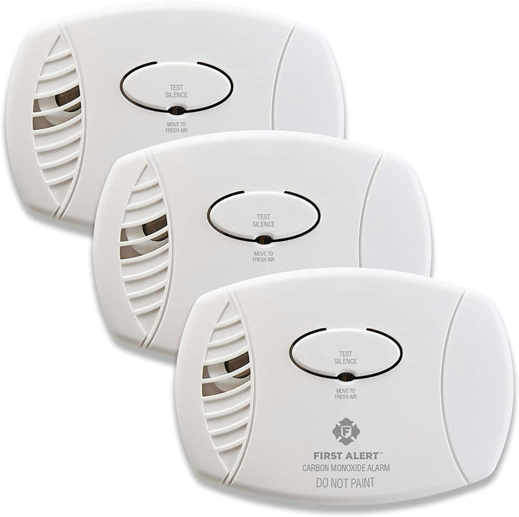 First Alert Plug-In Carbon Monoxide Detector 3-Pack: $83