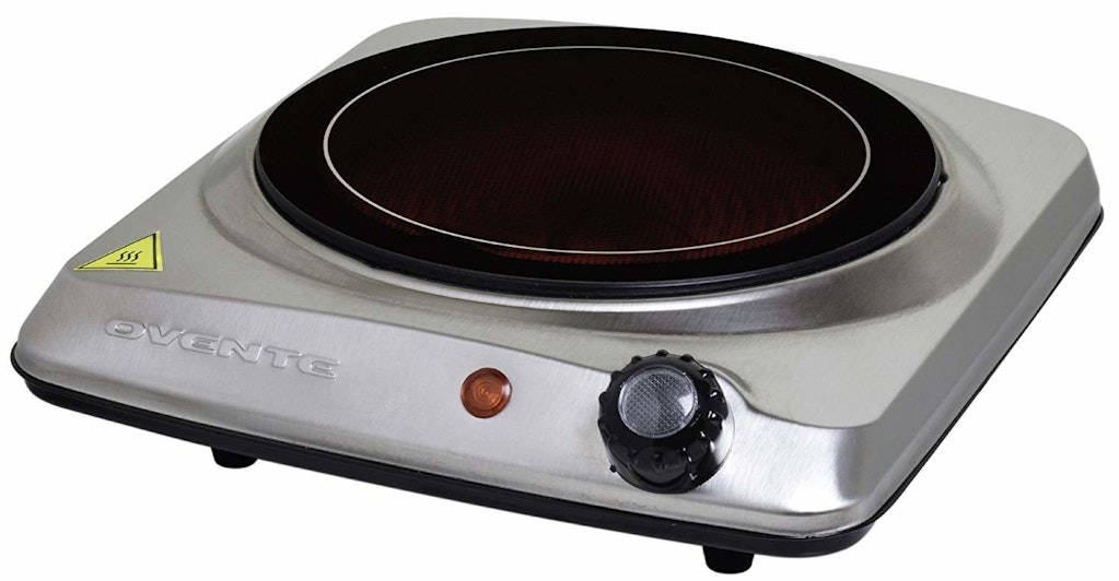 Ovente 1,000W 7" Infrared Countertop Burner: $17.99 Ovente 1,000W 7" Infrared Countertop Burner: $17.99