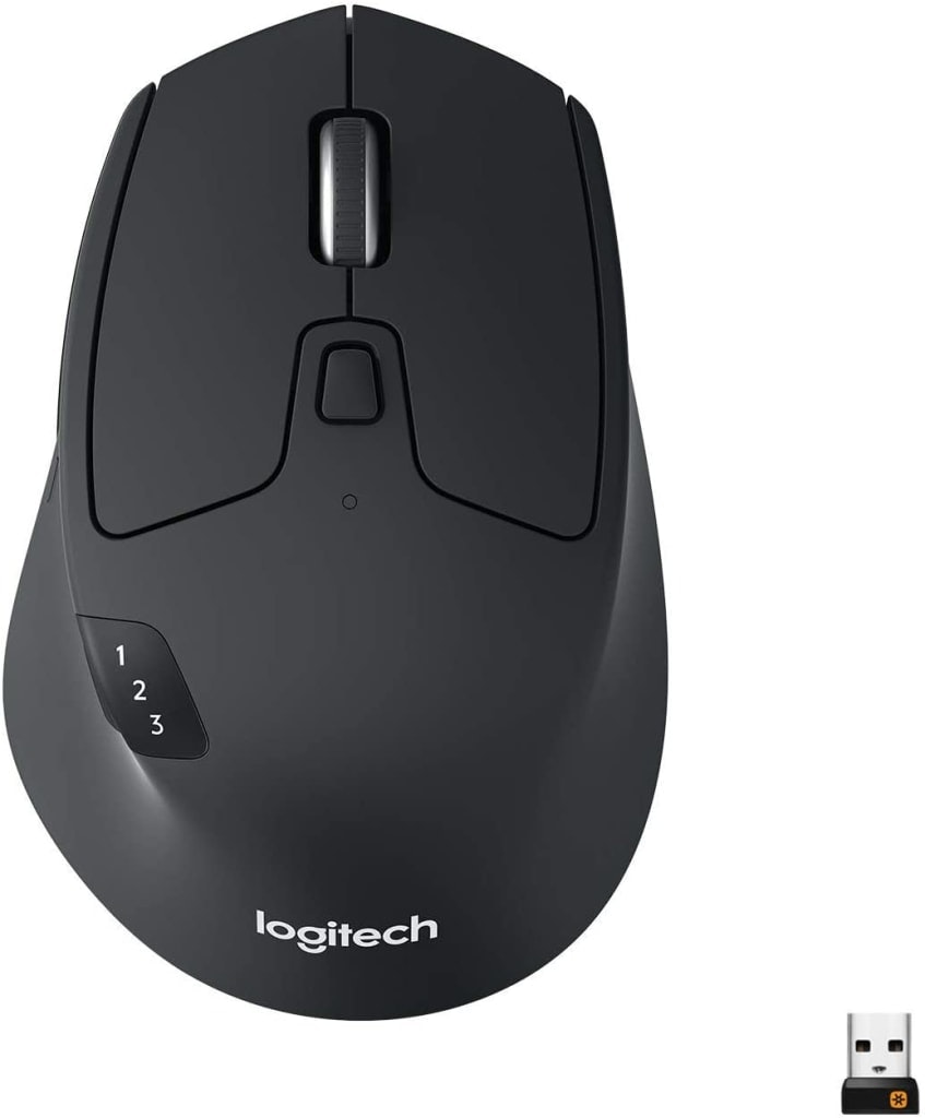 Logitech M720 Triathlon Multi-Device Wireless Mouse: $35