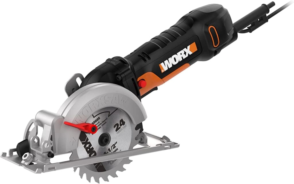 Worx Worxsaw 4.5" Compact Circular Saw: $72 Worx Worxsaw 4.5" Compact Circular Saw: $72