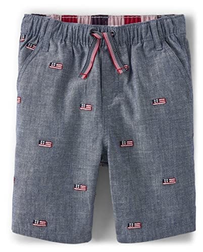 Gymboree Boys and Toddler Pull On Shorts, Flag Indigo, 3T US: $9.24 Gymboree Boys and Toddler Pull On Shorts, Flag Indigo, 3T US: $9.24