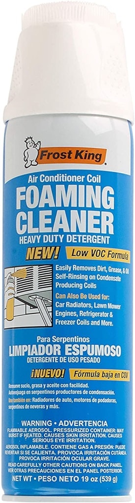 Frost King ACF19 Air Conditioner Foam Coil Cleaner: $6.37