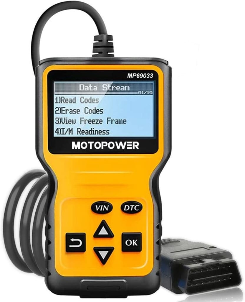 Motopower OBD2 Diagnostic Scan Tool: $20