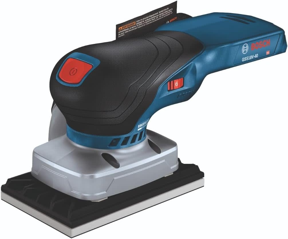 Bosch 18V Brushless Sheet Orbital Finishing Sander : $99 Bosch 18V Brushless Sheet Orbital Finishing Sander : $99