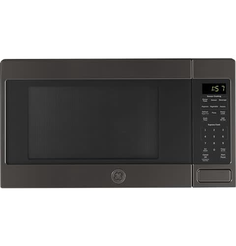 GE JES1657BMTS Microwave Oven, Black Stainless Steel: $189 GE JES1657BMTS Microwave Oven, Black Stainless Steel: $189
