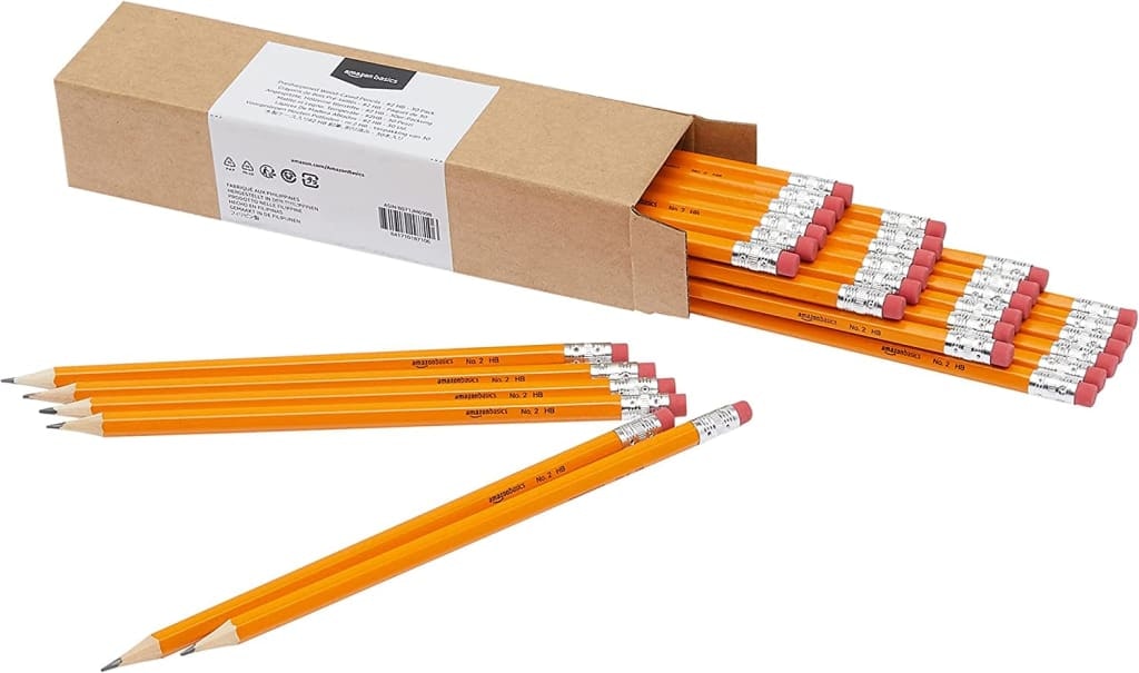 Amazon Basics #2 HB Woodcased Pencils 30-Pack: $3.47 w/ Sub & Save for Prime